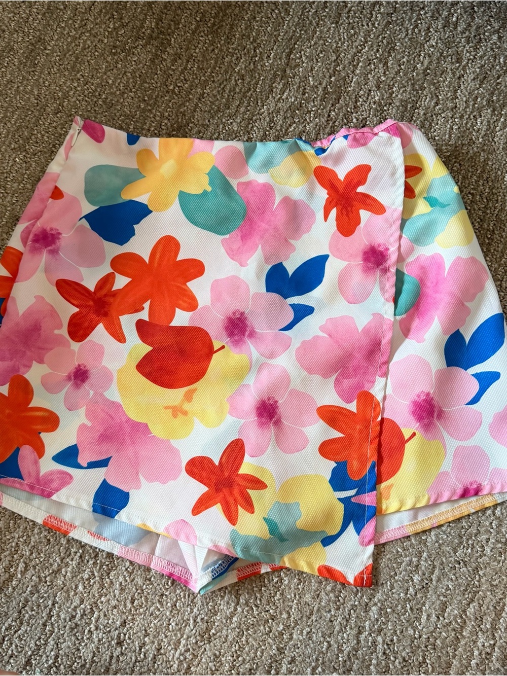 Shein Floral Mini Skort